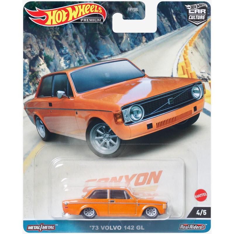 Hot Wheels - 73 Volvo 142 GL - Canyon Warriors- Car Culture